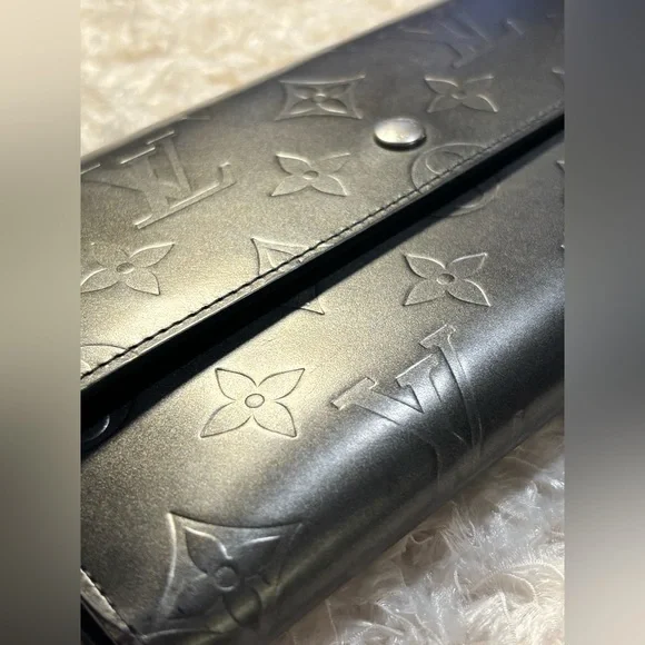 Louis Vuitton Porte Monnaie Matt Vernis Long Wallet~ TH0073 - Picture 11 of 15